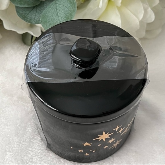 ❌SOLD❌ Rae Dunn | NWT WISH UPON A STAR Ceramic Canister in Black and Gold - Picture 5 of 13